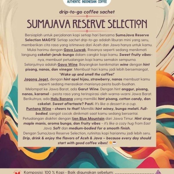 SumaJava Reserve Selection - Image 3